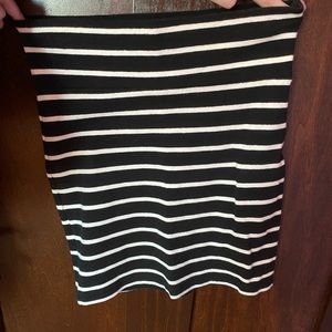 Forever 21 Striped Pencil Skirt.